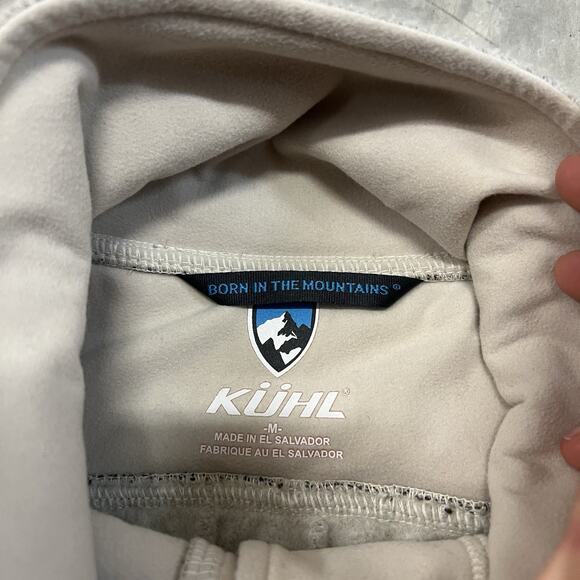 Kuhl Alfpaca Fleece Jacket Savina Button Front Gray Women’s Size Medium - Picture 4 of 8